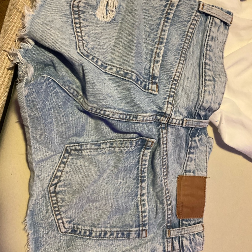 Aeropostale Light Blue Boyfriend Shorts